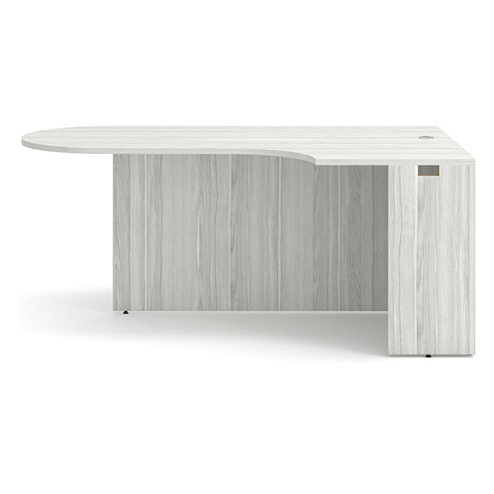 Classic Series Laminate Bullet Desk with Corner Extension