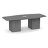 Boat Shaped Cube Base Conference Table