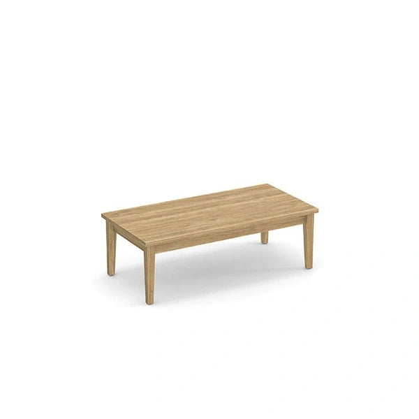Solid Wood Base Coffee Table