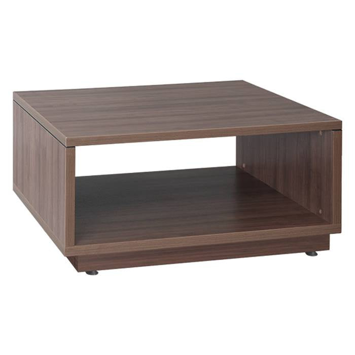 Cube Coffee Table with Silver Base