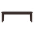 Solid Wood Base Coffee Table