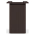 Cafe Height Square Top Cube Base Conference Table
