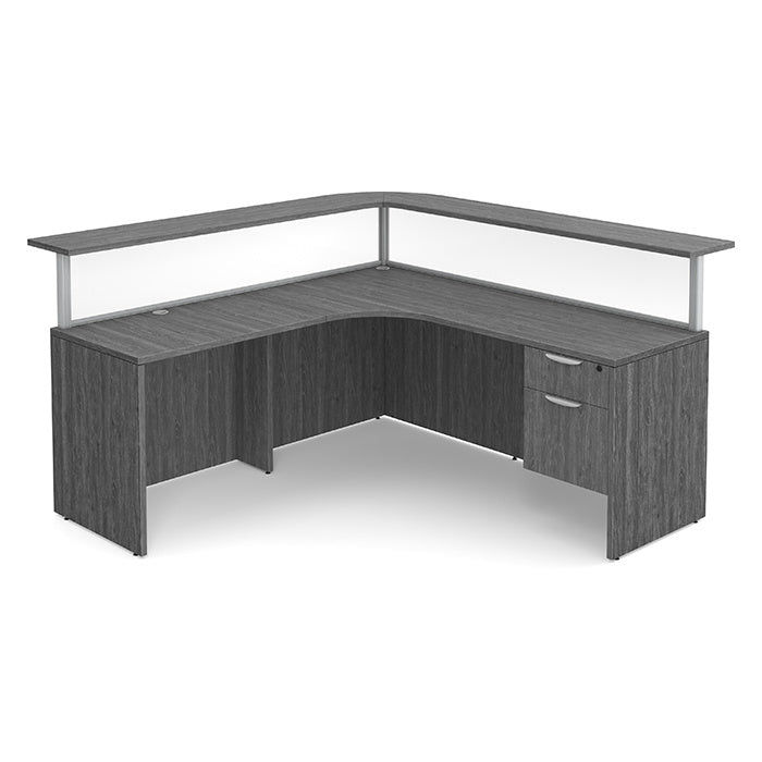 Classic Series Single Desk Reception Center