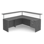 Classic Series Single Desk Reception Center