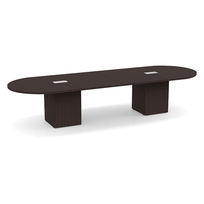 Racetrack Cube Base Conference Table