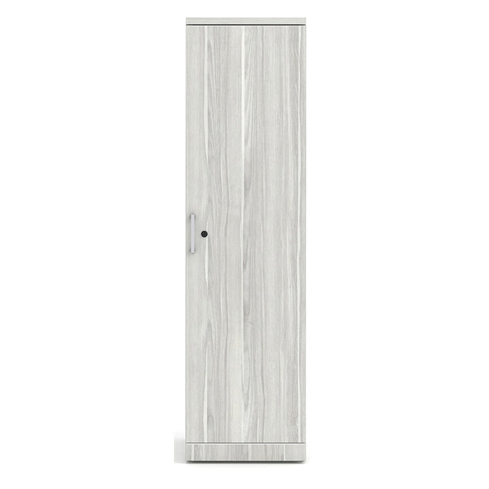 Slim Storage Cabinet with Glass Door