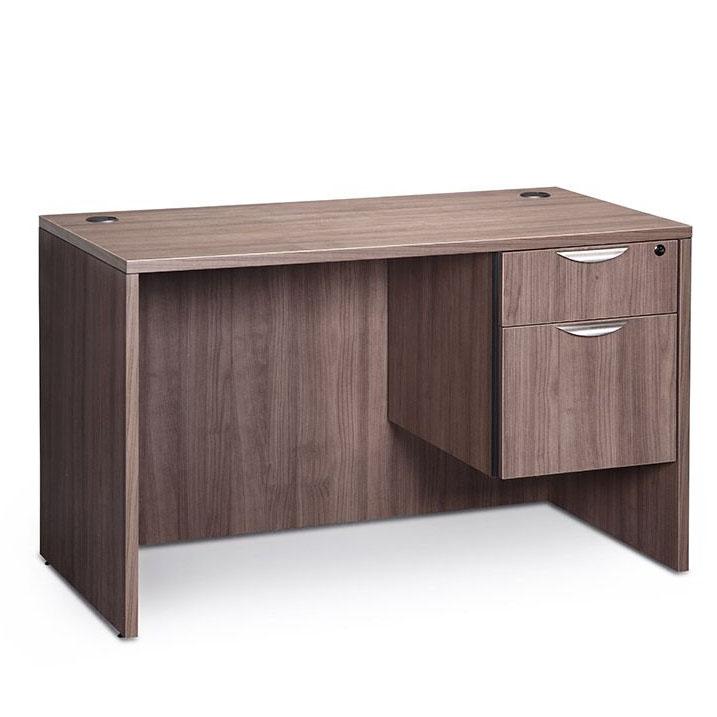 Classic Series Laminate Desk with Hanging Storage