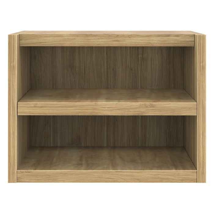 Deluxe Pedestal Box-Box-File with Open Shelving