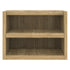 Deluxe Pedestal Box-Box-File with Open Shelving