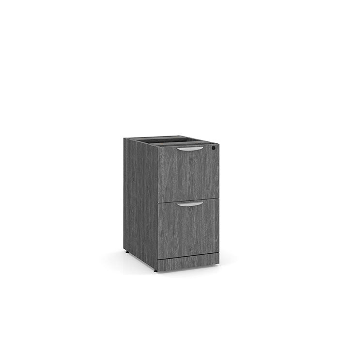 Classic Series Straight Desk with File/File