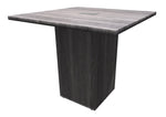 Cafe Height Square Top Cube Base Conference Table