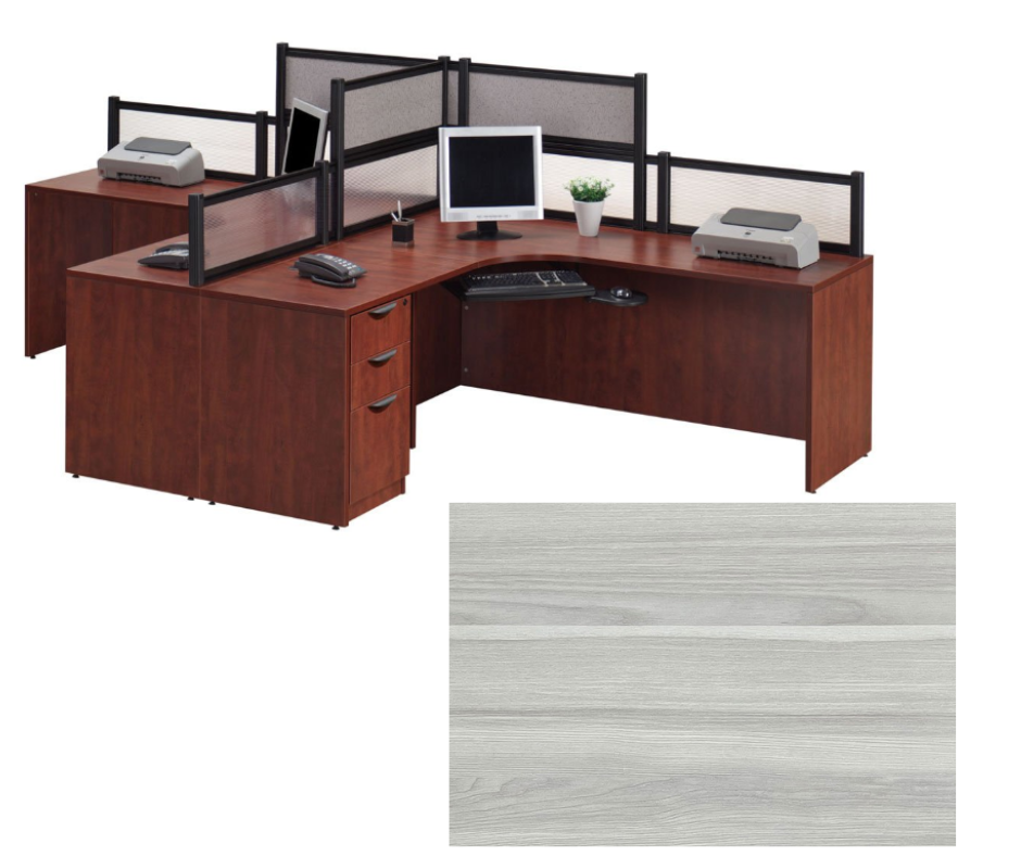 Two-Person Coworking Station