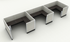 Systems In-Stock Cubicles (Herman Miller AO2 Style) - 6'x8' Triple Workstation