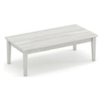 Solid Wood Base Coffee Table