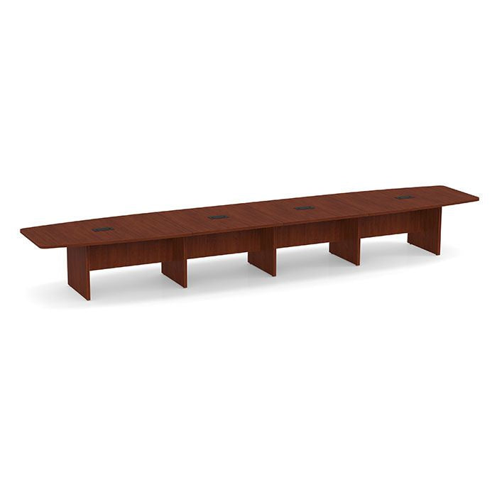 Classic Series Boat-Shaped Conference Table
