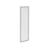 Slim Storage Cabinet with Glass Door