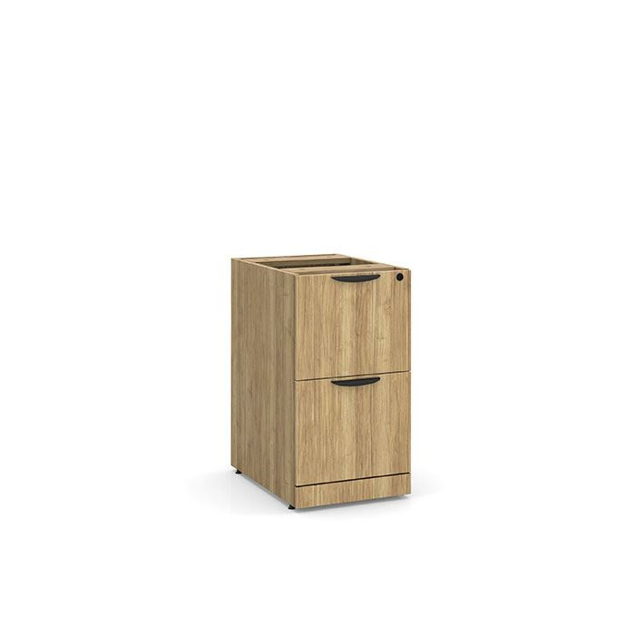 Classic Series Straight Desk with File/File