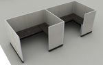 Systems In-Stock Cubicles (Herman Miller AO2 Style) - 6'x8' Double Workstation