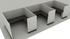 Systems In-Stock Cubicles (Herman Miller AO2 Style) - 8'x8' Triple Workstation
