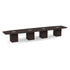 Boat-Shaped Cube Base Conference Table