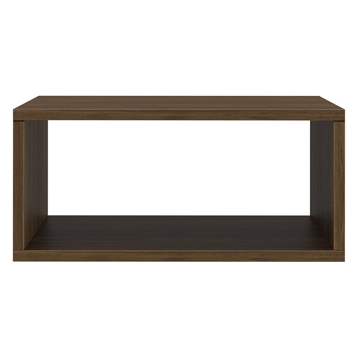 Cube Coffee Table with Silver Base
