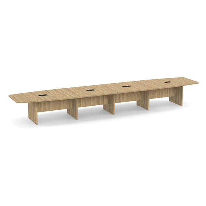 Classic Series Boat-Shaped Conference Table