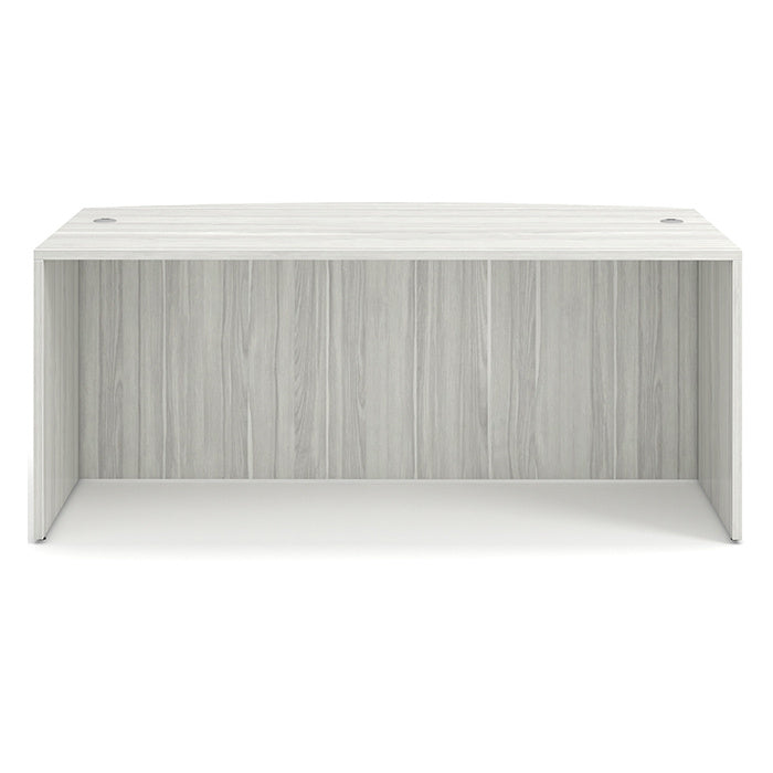 Classic Series Laminate Bow Front Desk Shell