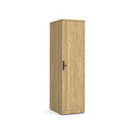 Slim Storage Cabinet with Glass Door