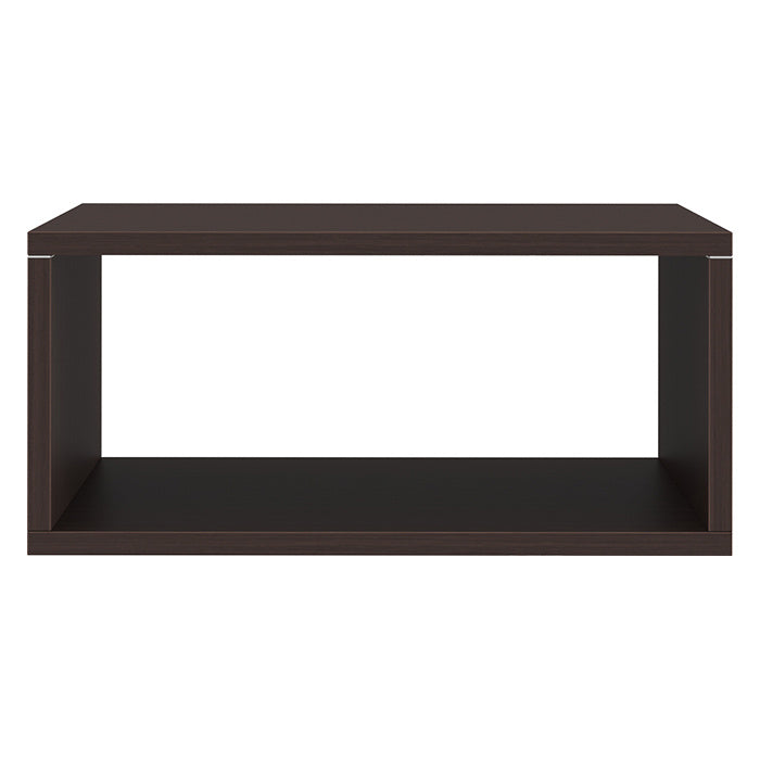 Cube Coffee Table with Silver Base