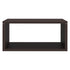 Cube Coffee Table with Silver Base