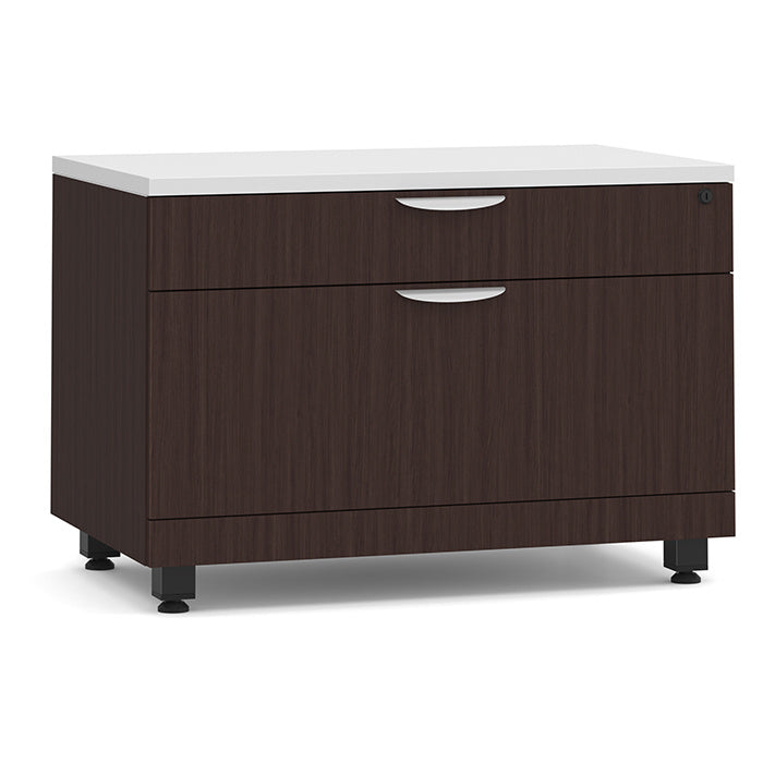 Elements Series Laminate 2-Drawer Storage Cabinet