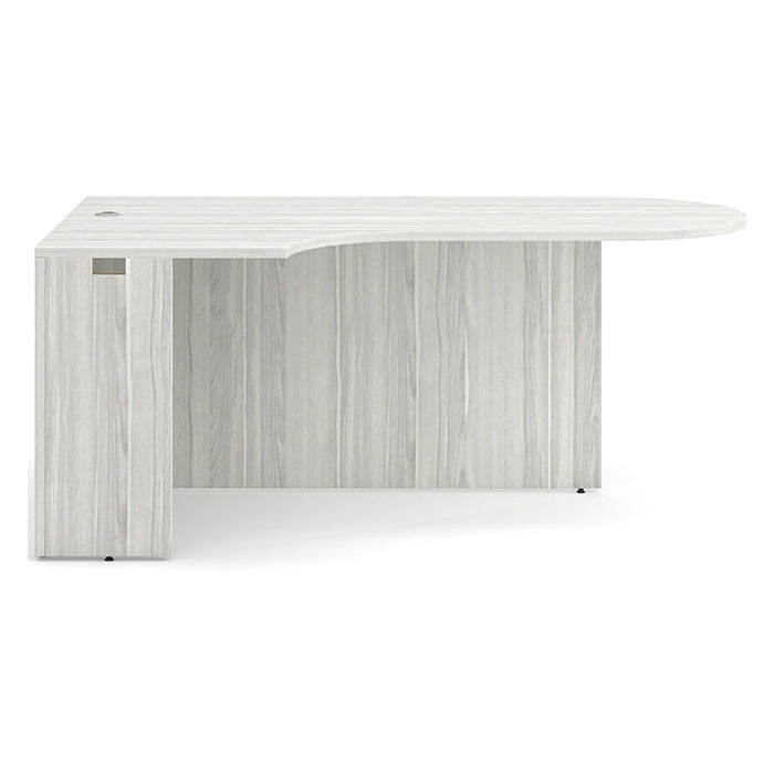 Classic Series Laminate Bullet Desk with Corner Extension