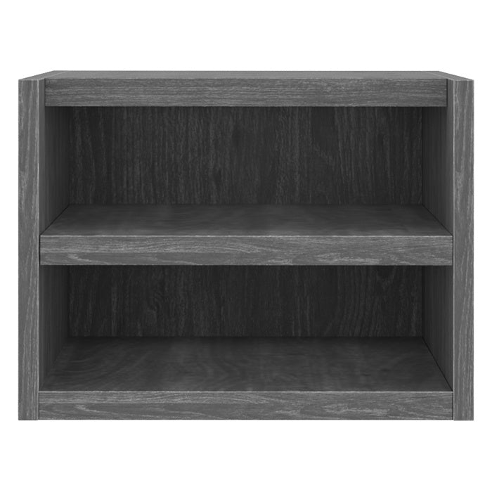 Deluxe Pedestal Box-Box-File with Open Shelving
