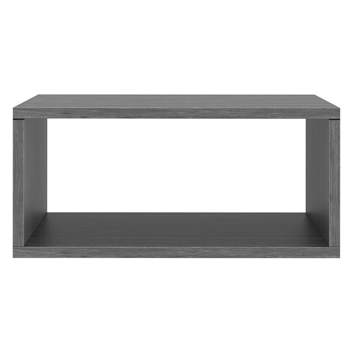 Cube Coffee Table with Silver Base