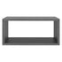 Cube Coffee Table with Silver Base