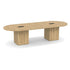 Racetrack Cube Base Conference Table