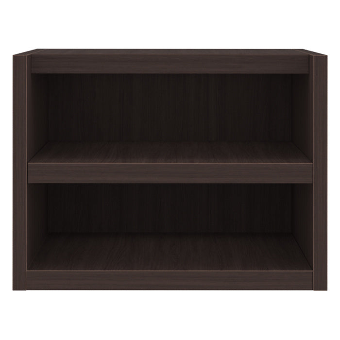 Deluxe Pedestal Box-Box-File with Open Shelving