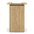 Cafe Height Square Top Cube Base Conference Table