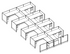 Systems In-Stock Cubicles (Herman Miller AO2 Style) - 6'x6' Eight-Pack