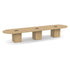 Racetrack Cube Base Conference Table