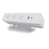 Desktop Power Mount with USB - White