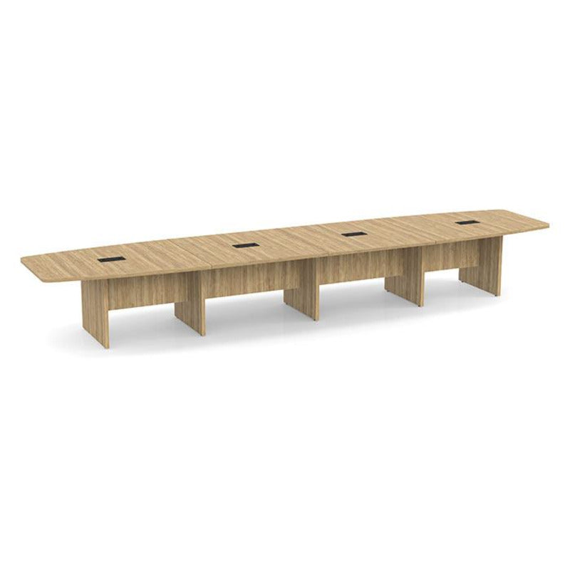 Classic Series Boat-Shaped Conference Table