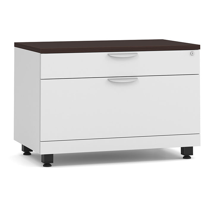 Elements Series Laminate 2-Drawer Storage Cabinet