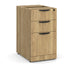 Deluxe Pedestal Box-Box-File with Open Shelving