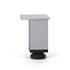 Cube Coffee Table with Silver Base