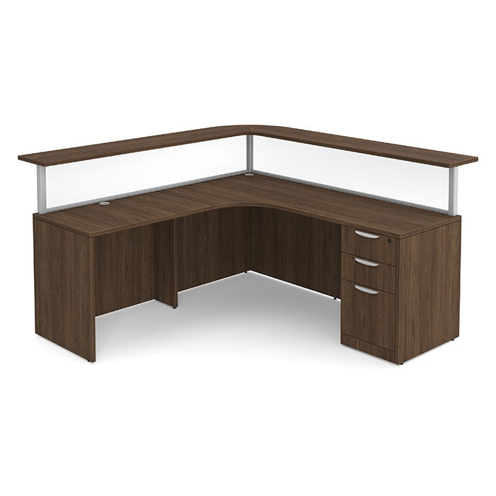 Classic Series Single Desk Reception Center