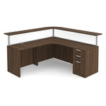 Classic Series Single Desk Reception Center