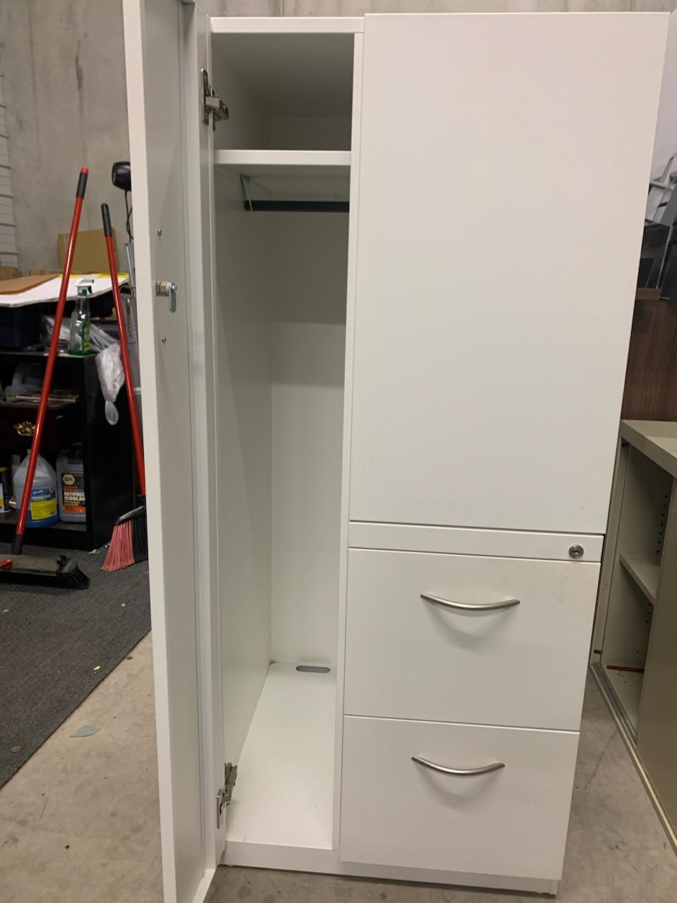 Steelcase Wardrobe and Filing Cabinet