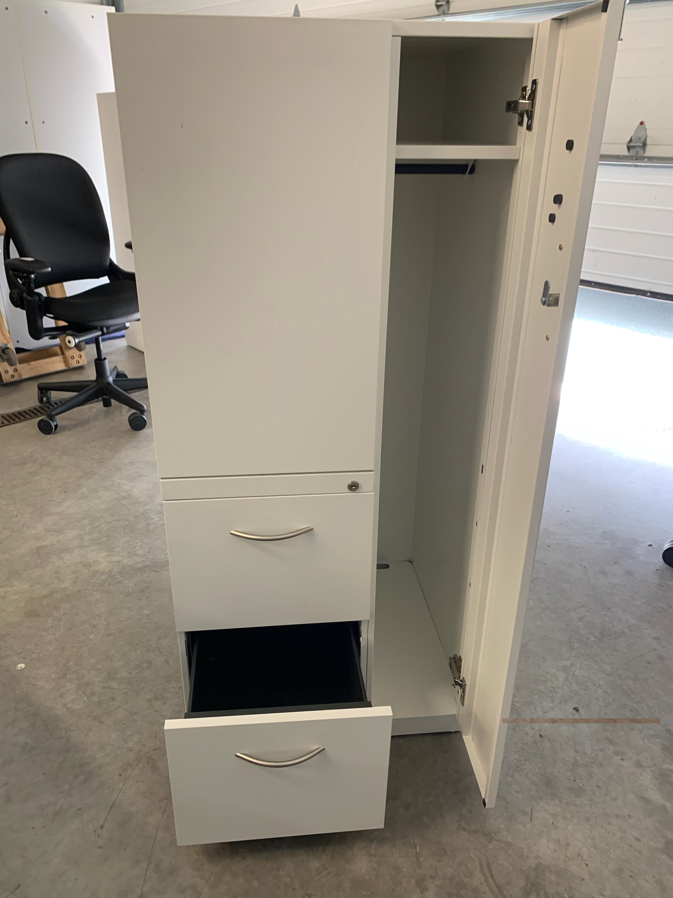 Steelcase Wardrobe and Filing Cabinet