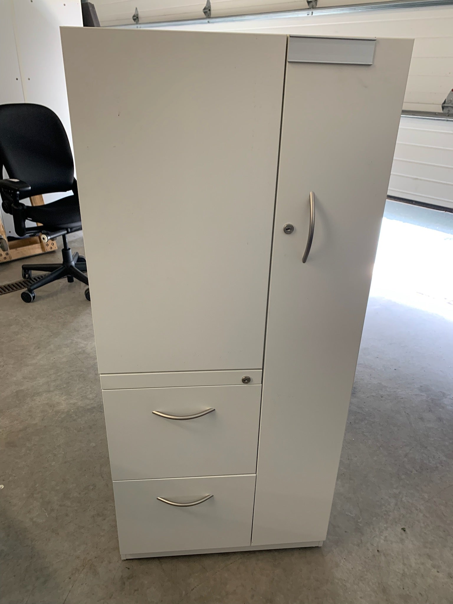 Steelcase Wardrobe and Filing Cabinet